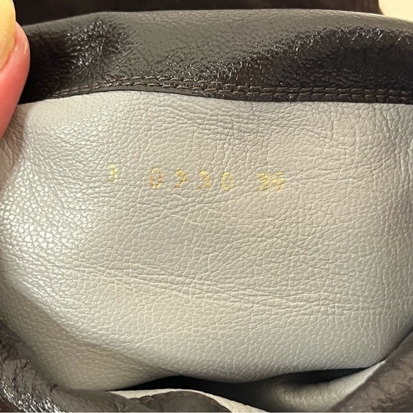 Sergio Rossi over the knee sued boots - Picture 2 of 6